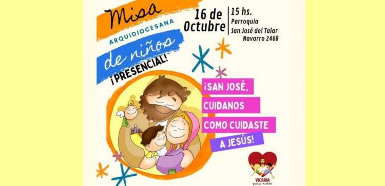 Los niños de Buenos Aires volverán a tener su misa presencial
