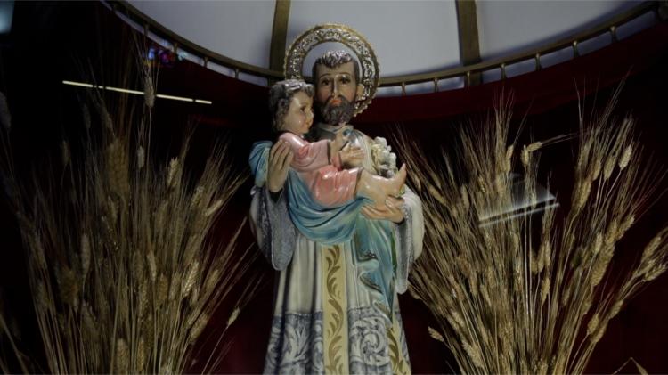 La misa en honor de San Cayetano, por radio y TV