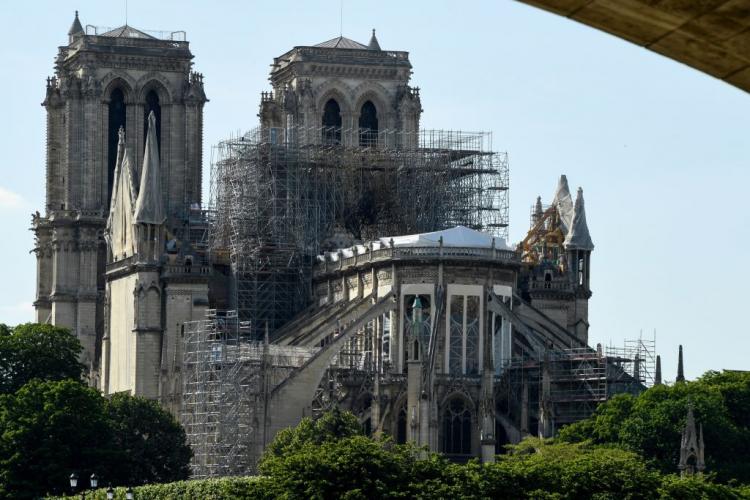 La Notre Dame de París da paso a su reconstrucción
