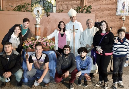 La parroquia del Pilar celebró 60 años en La Plata