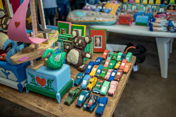 La Pastoral Carcelaria de San Juan donó juguetes a cuatro merenderos