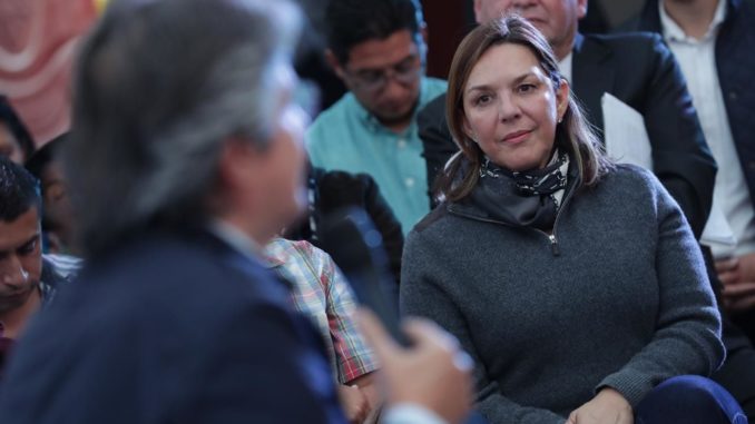 La Primera Dama de Ecuador pide rezar para que el aborto no sea aprobado
