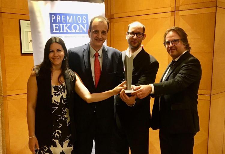 La UCA recibió el Eikon de Plata por una campaña sobre el cuidado del medioambiente