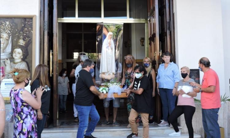 La Virgen de Fátima se despidió de Avellaneda-Lanús
