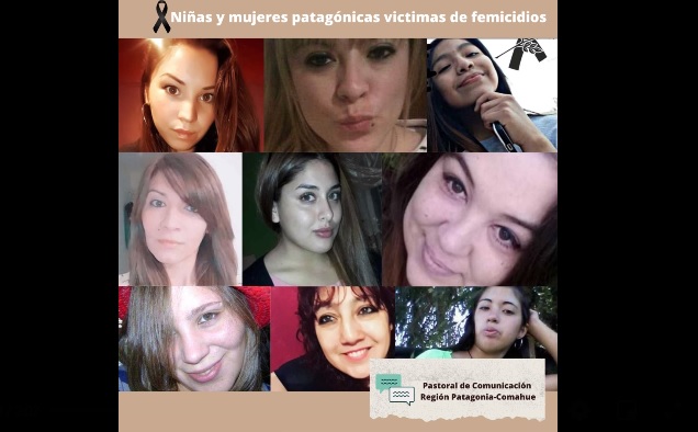 Las diócesis de la Patagonia rezan por las mujeres víctimas de femicidio
