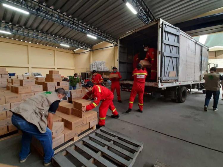Las parroquias de Lima recaudan 14 toneladas en donaciones para el Amazonas