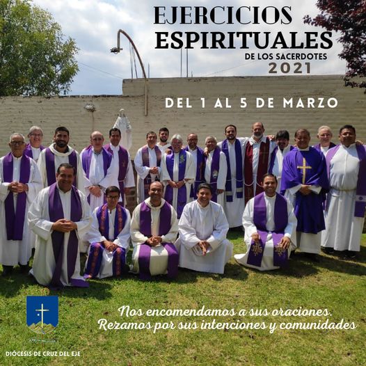 Los sacerdotes de Cruz del Eje realizan sus Ejercicios Espirituales anuales