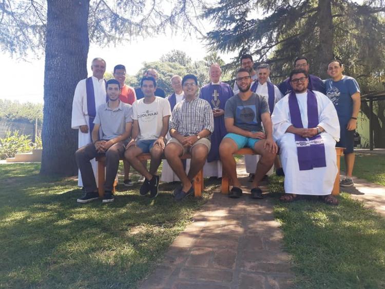 Los seminaristas de Venado Tuerto iniciaron el 2021 con un encuentro fraterno