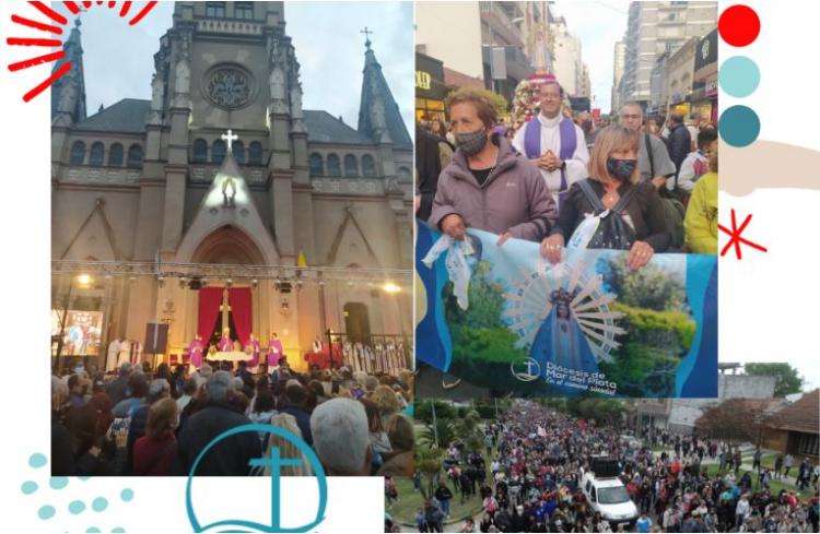 Marcha de la Esperanza: Los marplatenses honraron a María
