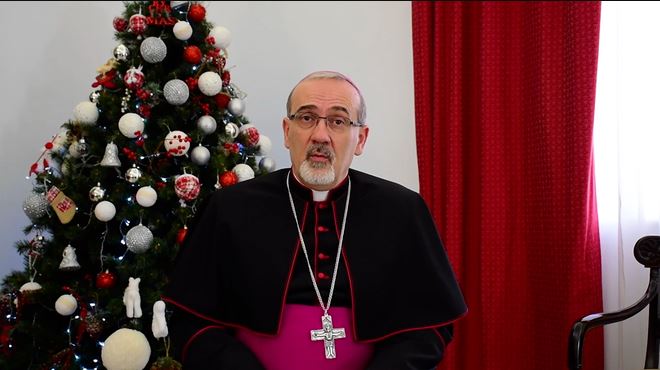 Mensaje de Navidad del patriarca de Jerusalén: "Los esperamos"