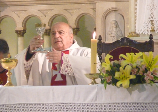 Misa por los 50 años de sacerdote de monseñor Aloisio
