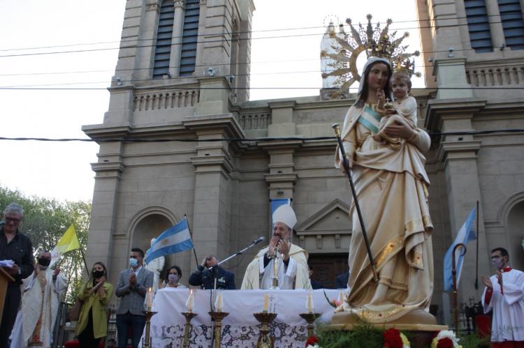Mons. Barba pide a la Virgen de la Merced que le enseñe al pueblo a ser libre