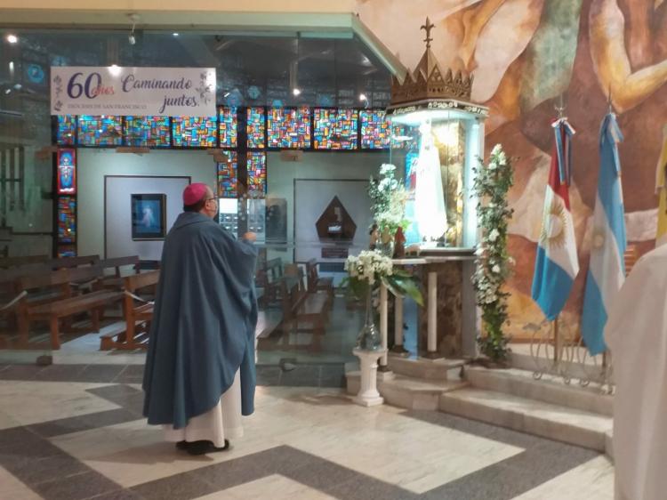 Mons. Buenanueva animó a "marianizar" la vida de la diócesis