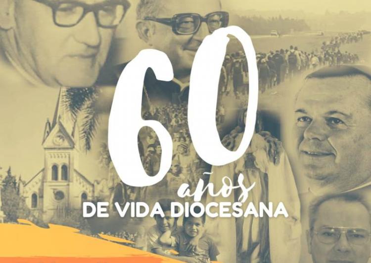Mons. Collazuol invitó a la comunidad a vivir en comunión el 60° aniversario