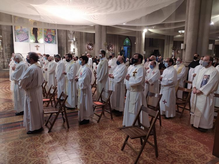 Mons. Mestre animó al clero a "ser artesanos de la paternidad de Dios"