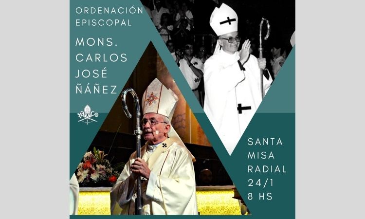 Mons. Ñáñez celebra su 30° aniversario episcopal