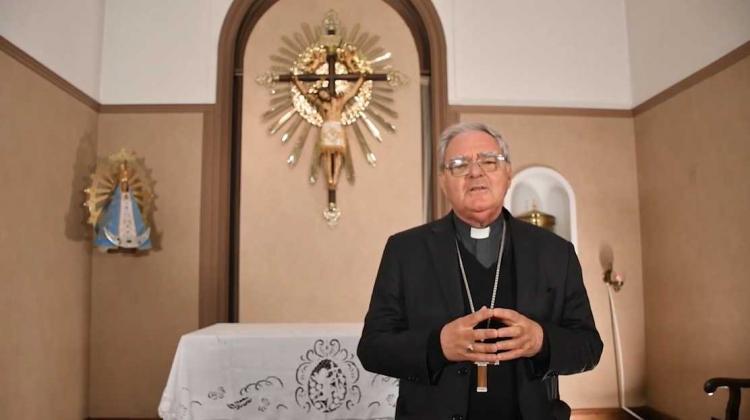 Mons. Ojea: En el Domingo de Ramos, Jesús inaugura "el Reino de la humildad"