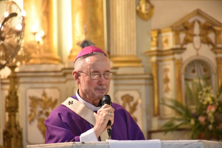 Mons. Stanovnik celebró con la comunidad el 20° aniversario de su ordenación episcopal