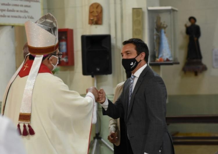 Mons. Tissera presidió el tedeum por los 130 años de Florencio Varela