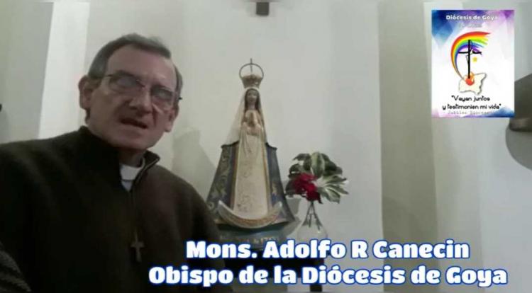 Monseñor Canecín convocó a la novena mayor en honor de la Virgen de Itatí