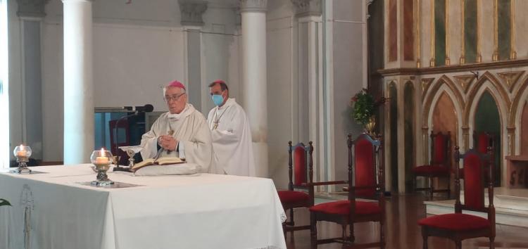 Monseñor Faifer agradeció al Señor por sus 57 años de sacerdocio