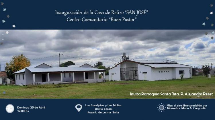 Nueva casa de retiros en la localidad salteña de Rosario de Lerma
