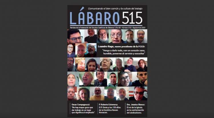 Nueva edición de Lábaro, la revista de los Círculos Católicos de Obreros