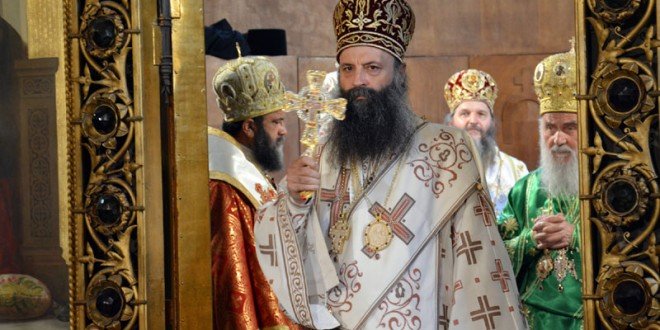 Porfirio es el nuevo patriarca de la Iglesia Ortodoxa Serbia