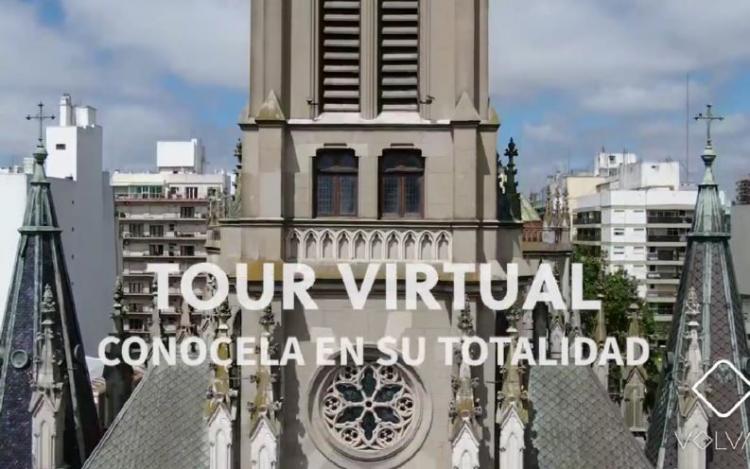 Presentan un tour virtual por la catedral de Mar del Plata