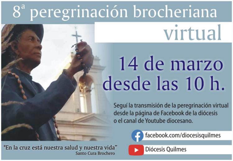 Quilmes realiza su 8ª Peregrinación Brocheriana