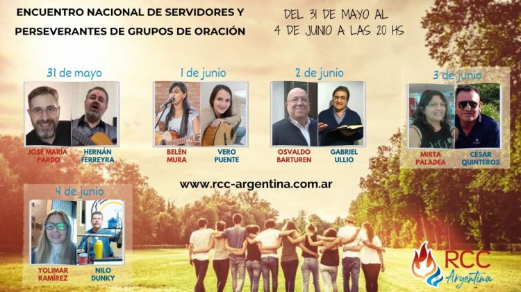 RCC: Encuentro Nacional de Servidores y Perseverantes de Grupos de Oración