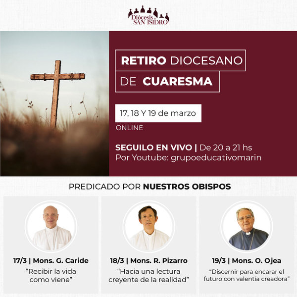 Retiro de Cuaresma para la comunidad diocesana de San Isidro