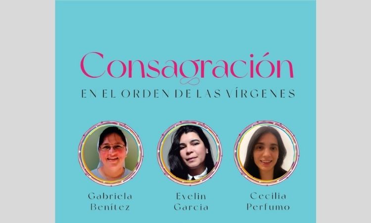 En Corrientes se consagrarán tres mujeres en el Orden de las vírgenes consagradas