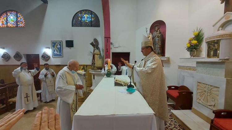 Sexagésimo jubileo sacerdotal del presbítero Hugo Segovia