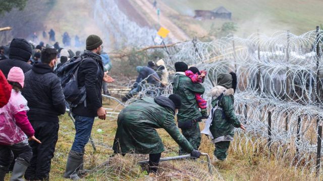 Solidaridad hacia los migrantes agolpados en la frontera polaco-bielorrusa