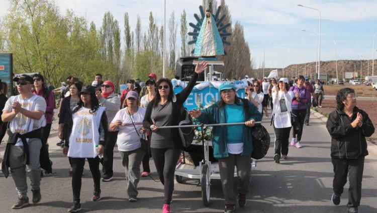 En Neuquén suspenden la peregrinación a la Virgen de Luján de Centenario