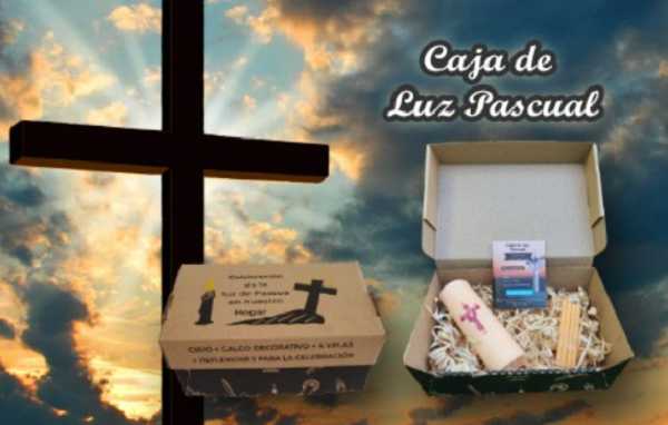 Velas y velones para la Vigilia Pascual en casa