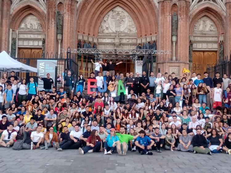 Cuatrocientos jóvenes platenses participaron del Encuentro Juvenil Arquidiocesano