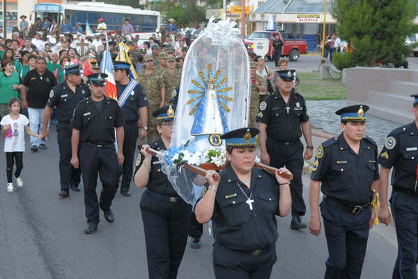 42° peregrinación de la Policía Federal Argentina al santuario de la Virgen de Luján
