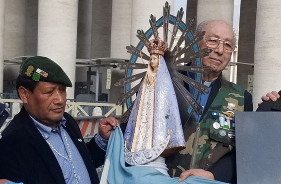 A 40 años de la guerra, el capellán de Malvinas recordó la protección de la Virgen de Luján