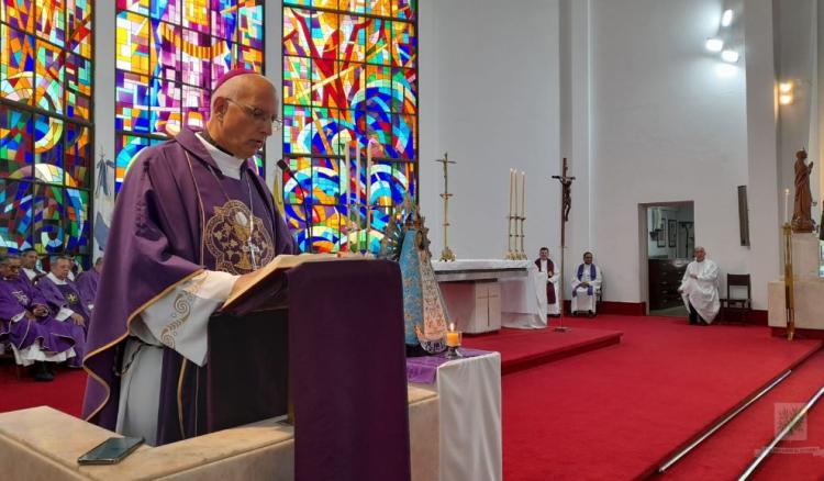 Acción de gracias por la liberación del gendarme Nahuel Gallo en la catedral castrense