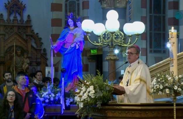 'Alégrense, no están solos', animó Mons. García Cuerva en la fiesta de María Auxiliadora