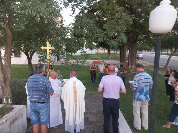 San Francisco: Aspirantes al diaconado permanente misionaron en Quebracho Herrado