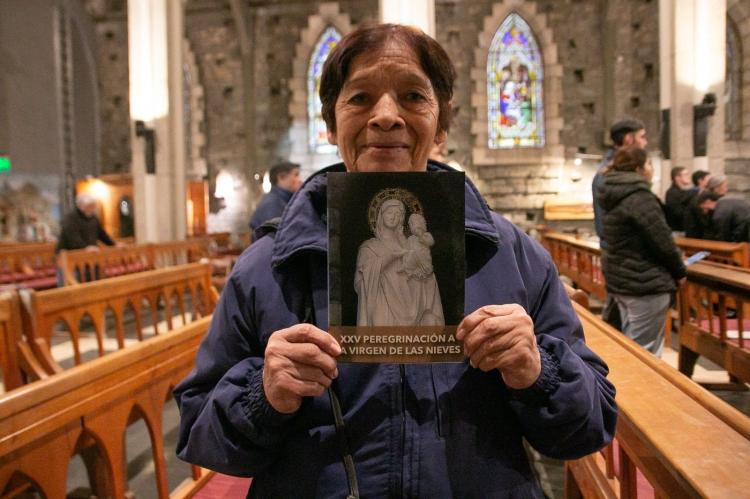 Bariloche: Mons. Ares presidió la fiesta de la Virgen de las Nieves