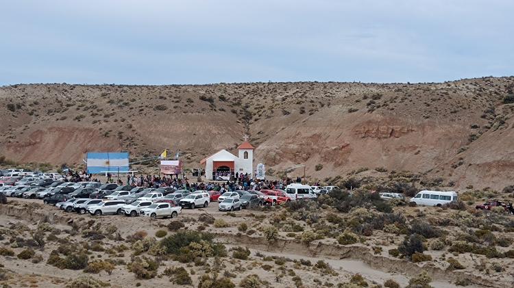 Bendicen una capilla mariana en Comodoro Rivadavia