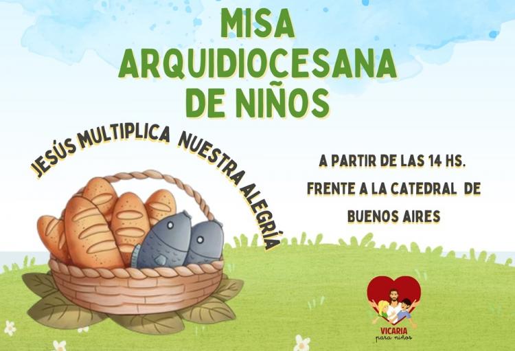 Buenos Aires: ultiman detalles para la Misa Arquidiocesana de Niños