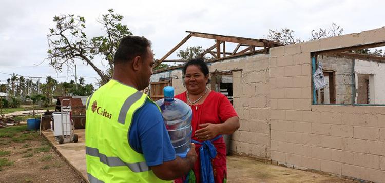 Cáritas Australia y Nueva Zelanda se movilizan para ayudar a Tonga