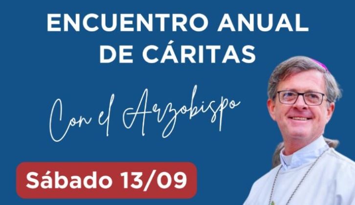 Cáritas Buenos Aires convoca a su Encuentro Anual en el marco del año jubilar Cáritas Buenos Aires convoca a su Encuentro Anual en el marco del año jubilar