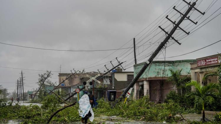 Cáritas Cuba acude a socorrer a los afectados por el huracán Ian
