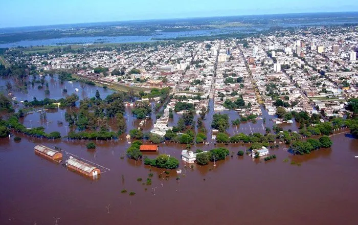 Concordia: Cáritas, junto a las familias afectadas por la crecida del río Uruguay